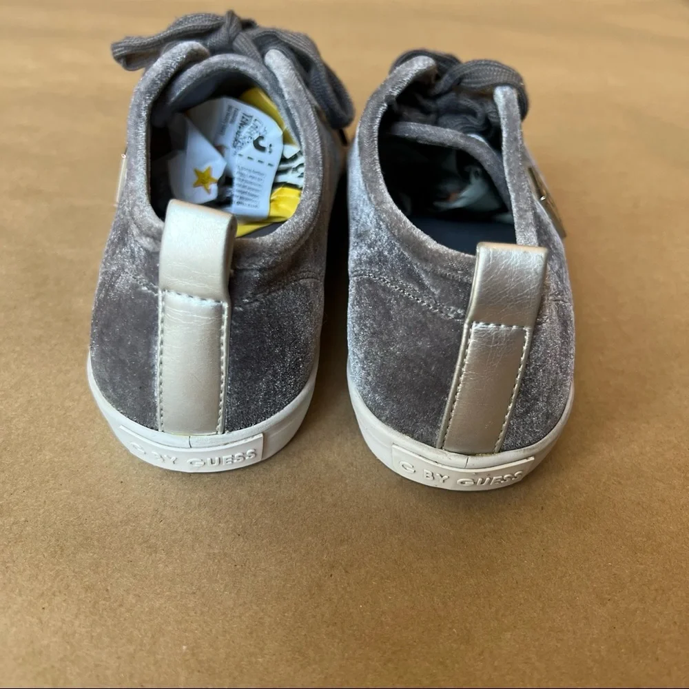 Guess Mallory Velvet Sneakers Size 7.5